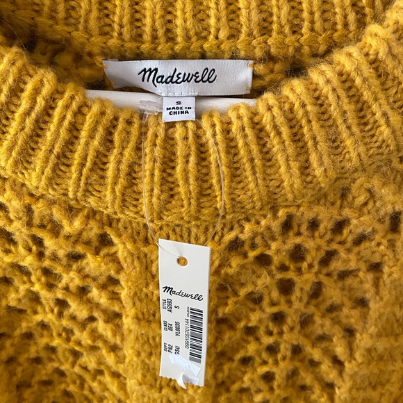 Madewell Pointelle Pullover Sweater - Picture 3 of 8